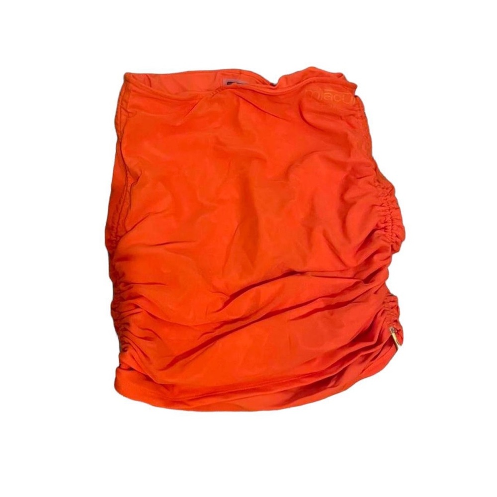 MIAOU ORANGE MESH SKIRT